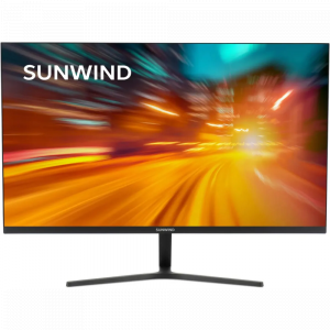 Монитор SunWind 27" SM-27FI401 черный IPS LED 1ms 16:9 HDMI матовая 250cd 178гр/178гр 1920x1080 180Hz G-Sync FreeSync DP FHD 4.2кг, фото 