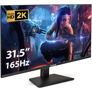 Монитор игровой с аудио 31.5" WQHD 165 Гц ExeGate Combat EG3207T (IPS LED Grade A+, 2K, 2560x1440@165Гц (WQHD), 16:9, 300cd/m2, 1000:1, 178°/178°, 1ms, 2xHDMI2.0, DisplayPort, USB, audio-out, speakers, Flicker-free, FreeSync, Low Blue Light, кабель DP 1.5, фото 