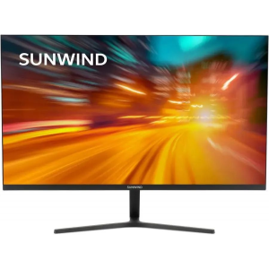 Монитор SunWind SM-24FI401, 1920x1080, IPS, 180Гц, 1хHDMI, 1хDP, черный, фото 