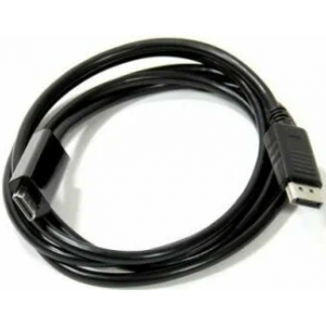 Кабель GOPOWER DISPLAYPORT-HDMI 1.8M 00-00027493 BLACK, фото 