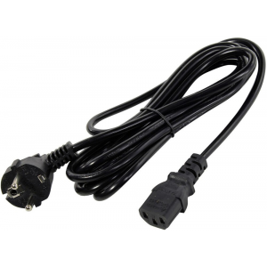 Кабель питания 5bites PC205-18A IEC-320-C13 / CEE 7/7 SHCUKO / 220V / 3G*0.50MM / 1.8M, фото 
