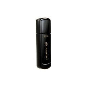 Флеш-накопитель Transcend 32GB JetFlash 350 (Black) USB 2.0, фото 