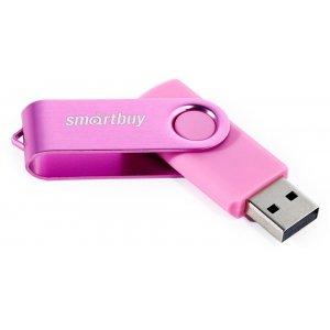 USB 2.0 накопитель SmartBuy 8GB Twist Pink (SB008GB2TWP), фото 