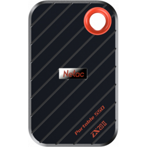 SSD накопитель Netac ZX20 II 512GB USB 3.2 Gen 2 Type-C External Magnetic Portable SSD, R/W up to 2000MB/1800MB/s, with USB C to A cable and 20Gbps USB C to C cable 3Y wty, фото 