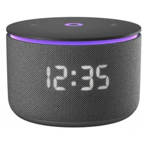 Умная колонка Яндекс Станция Мини 3 Про с Алисой, Zigbee, черный, YNDX-00059BLK, фото 