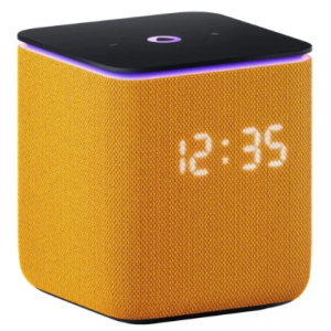 Умная колонка Яндекс Станция Миди, ZigBee, 24Вт, с голосовым ассистентом Алиса на YaGPT, оранжевый, фото 