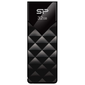 Флеш диск Silicon Power 32Gb Ultima U03 SP032GBUF2U03V1K USB2.0 черный, фото 