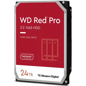 Жесткий диск WD SATA-III 24TB WD240KFGX Red Pro (7200rpm) 512Mb 3.5", фото 