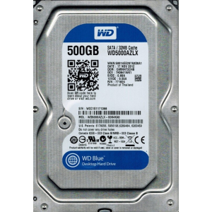 Жесткий диск Western Digital Original SATA-III 500Gb WD5000AZLX Blue (7200rpm) 32Mb 3.5", фото 