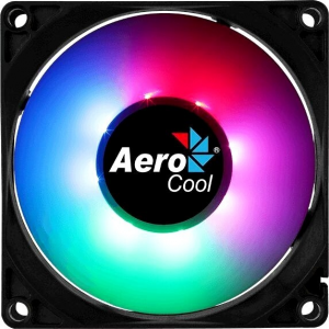 Вентилятор Aerocool Frost 8 80x80 3-pin 4-pin(Molex)28dB 90gr LED Ret, фото 