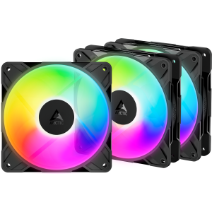 Вентилятор корпусной ARCTIC P12 Pro Reverse A-RGB - 3 Pack - retail (ACFAN00333A), фото 