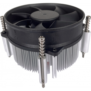 Устройство охлаждения(кулер) Digma D-CPC110-PWM3 92x92x25mm Soc-1151/1200/2066/1700 черный 4-pin 25dB Al+Cu 110W 350gr Ret, фото 