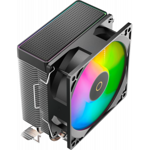 Кулер для процессора Ocypus Gamma A20 BK ARGB, 92mm FARGB FAN, Top FARGB Panel, 2 HEAT PIPES, 3-PIN, 1900 RPM, 21DBA, HYDRO BEARING, LGA115X/1200/1700/18XX, AM4/AM5, фото 
