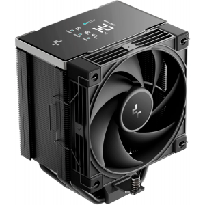 Устройство охлаждения(кулер) Deepcool AK700 Digital NYX Soc-AM5/AM4/1200/1700/1851 черный 4-pin 21-36dB Al+Cu LCD 280W 1252gr Ret (R-AK700-BKNNMN-GJD-1), фото 