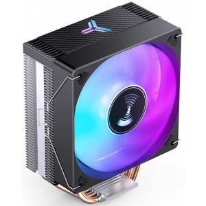 Кулер для процессора Кулер для процессора/ CPU Cooler JONSBO CR-1000E (210W, 4-pin PWM, 154mm, Al/Cu, 4x6mm, FRGB, 1x120mm, 59.48CFM, 32.0dBA, 1500RPM, S: 1700/1200/115X, Black), фото 