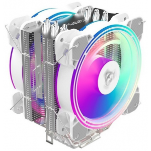 Вентилятор ALSEYE H120D (White) TDP: 200W Product Dimensions:123x154x106mm Heatsink Dimensions:154x123x58mm Heatsink Weight:518g Heat Pipe:O6mmx6pcs Fan Dimensions-:120x120x25mm (875842), фото 