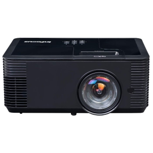 Проектор INFOCUS IN136ST DLP, 4000 ANSI Lm,WXGA (1280x800), 28500:1, 0.521:1, 3.5mm in,Composite video, VGA, HDMI 1.4a x3 (поддержка 3D), USB-A (для SimpleShare и др.), лампа 15000ч.(ECO mode),3.5mm out, Monitor out(VGA),RS232,RJ45,21дБ, 4,5 кг., фото 