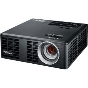 Проектор Optoma ML750e (DLP, LED, WXGA 1280x800, 700Lm, 15000:1, HDMI, USB, MHL, MicroSD, 1x1W speaker, 3D Ready, led 20000hrs, Black, 0.38kg), фото 