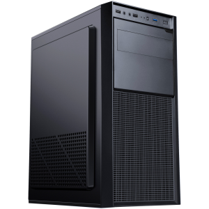 Компьютерный корпус Accord A-300 черный без БП ATX 1x120mm 2xUSB2.0 1xUSB3.0 audio, фото 
