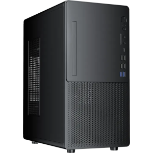 Корпус Accord ACC-U02B OFFICE черный без БП mATX 2xUSB2.0 2xUSB3.0 2xUSB3.1 audio, фото 