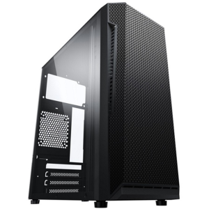 Корпус ACD Coffre 104G mATX, Black, CPU 140mm, VGA 245mm, PSU 285mm, 2x3.5INT, 1x2.5INT, 2xUSB 2.0, 1xUSB 3.0, HD Audio, w/o FAN, w/o PSU, TG, фото 