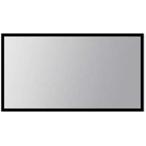 Экран для проектора S'OK SCFRV-221x125G 100" 16:9 на бархатной раме, High Contrast Gray, черная рама, фото 