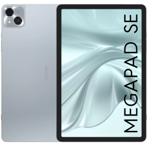 Планшет Tecno MegaPad 11 SE T1102W 685 (2.8) 8C RAM4Gb ROM128Gb 10.95" IPS 1920x1200 Android 15 голубой 8Mpix 5Mpix BT WiFi microSD 1Tb 8000mAh 1776hrs, фото 