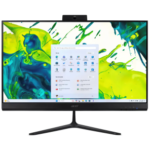 Моноблок Acer Aspire C27B-GARL 27" Full HD Core Ultra 7 255U (1.7) 16Gb SSD1Tb Graphics Eshell GbitEth WiFi BT клавиатура мышь Cam черный 1920x1080, фото 