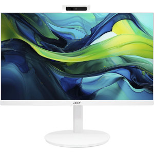 Моноблок Acer Aspire C24A-GRPL 23.8" Full HD Core 5 120U (1.4) 16Gb SSD512Gb Graphics CR Eshell GbitEth WiFi BT 90W клавиатура мышь Cam белый 1920x1080, фото 