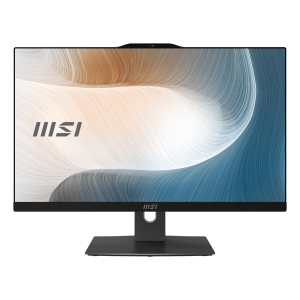 Моноблок MSI Modern AM242P 1M AiO 23,8" FHD (1920x1080)IPS AG Non-touch,Core i3-100U (1.2GHz),8Gb DDR5(1*8GB),512GB SSD M.2, Intel UHD, WiFi, BT, camera, WirelessKB&mouse Eng/Rus, No OS,1y,Black, фото 