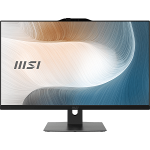 Моноблок MSI Modern AM272P 1M-687XRU 27" Full HD Core 7 150U (1.8) 32Gb SSD1Tb Graphics без ОС GbitEth WiFi BT 120W клавиатура мышь Cam черный 1920x1080, фото 
