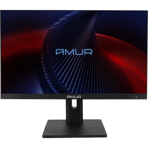Моноблок Amur Тигр H6I12 23.8" Full HD i5 12400 (2.5) 16Gb SSD512Gb UHDG 730 без ОС GbitEth WiFi BT 120W Cam черный 1920x1080 (RUS), фото 