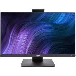Моноблок HIPER V6 23.8"(1920x1080 (матовый) IPS)/Intel Core i5 14400(2.5Ghz)/16384Mb/512PCISSDGb/noDVD/BT/WiFi/war 1y/6.45kg/черный/Win11Pro + Cam 5.0 SD/Беспроводные МК/WiFi6, фото 