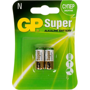 Батарейка GP Super Alkaline 910A LR1 N (2шт), фото 