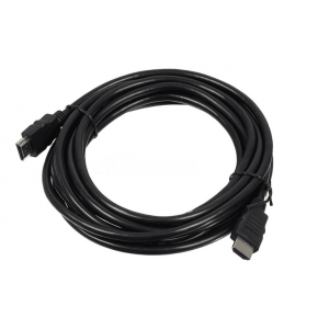 Кабель аудио-видео High Speed ver.1.4 HDMI (m)/HDMI (m) 5м. Позолоченные контакты черный, фото 