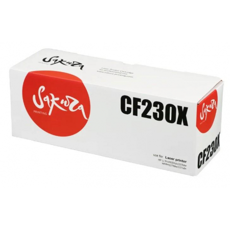 УЦ Картридж Sakura совместимый CF230X на LJ Pro M203dn/M203dw/M227dw/M227fdw/M227sdn Черный, фото 