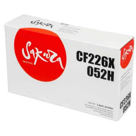 Картридж Sakura CF226X/052H, совместимый, фото 