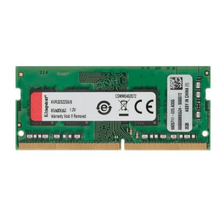 Оперативная память 8Gb DDR4 3200MHz Kingston SO-DIMM (KVR32S22S6/8), фото , изображение 2 Оперативная память 8Gb DDR4 3200MHz Kingston SO-DIMM (KVR32S22S6/8), фото , изображение 2