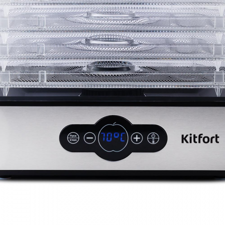 Сушка для фруктов и овощей Kitfort KT-1914 черный, фото , изображение 3