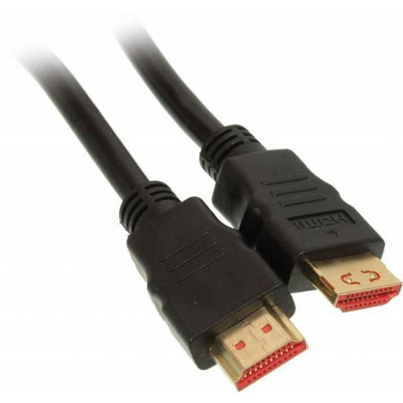 Кабель аудио-видео Buro HDMI (m)/HDMI (m) 1.5м. Позолоченные контакты черный (BHP), фото 