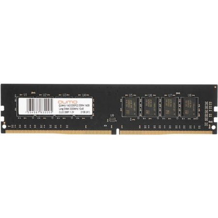 Оперативная память DIMM QUMO DDR4 16Gb QUM4U-16G3200P22, фото 