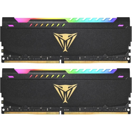 Оперативная память DIMM Patriot Viper Steel RGB DDR4 32Gb PVSR432G320C8K (2x16Gb), фото 