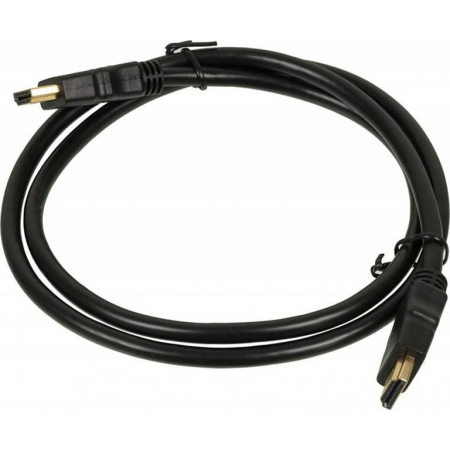 Кабель видео BEHPEX High Speed ver.1.4 HDMI (m)/HDMI (m) 1м. Позолоченные контакты черный, фото 