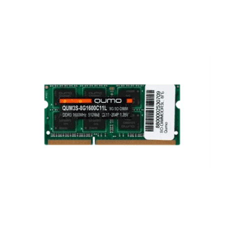 Оперативная память SO-DIMM Qumo (QUM3S-8G1600C11L) 8 ГБ, фото 