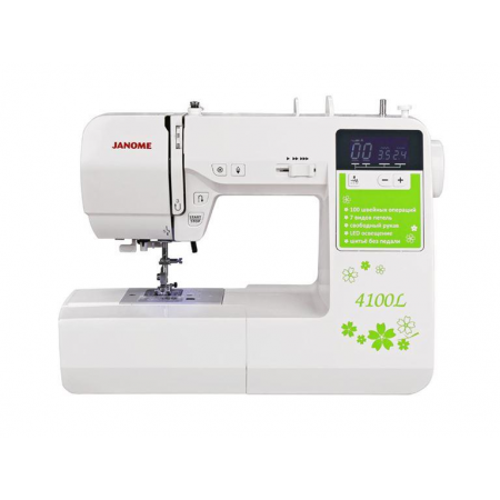 Швейная машина Janome 4100L белый, фото 