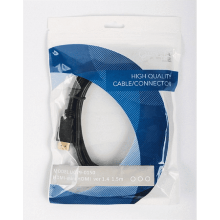 Кабель HDMI - miniHDMI v1.4 (UC79-0150), 1.5м, Ultra, фото 