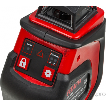 Лазерный нивелир Ресанта ПЛ-360, фото , изображение 2