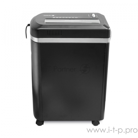 Уничтожитель документов ГЕЛЕОС УМ22-5 Уничтожитель документов ГЕЛЕОС УМ22-5, DIN P-5 (5 ур-нь секр.), фрагмент 2х8мм, 9-10 лист (70г/м2), CD/пл.карты/скрепки/скобы, 22 литра, фото , изображение 3