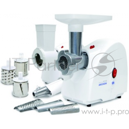 Мясорубка Аксион М 32.02 1500Вт белый, фото , изображение 2