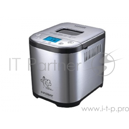 Хлебопечка Endever Skyline MB-52, 710Вт, 15 программ, таймер 15ч, сохранение уст. прогр., авт. термостат, автоподогрев 60 мин, фото , изображение 2